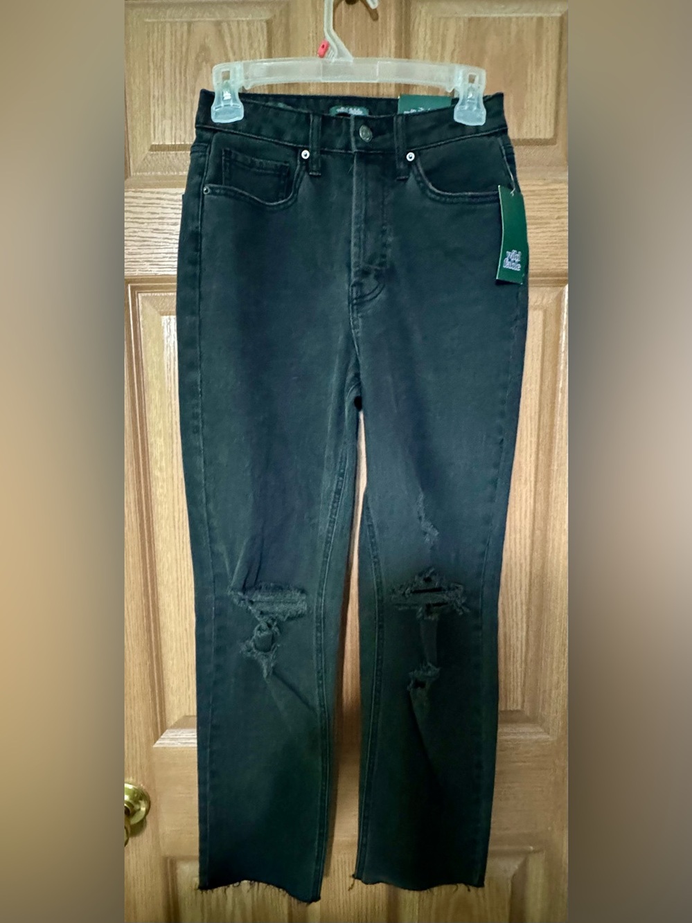Wild Fable Super High Rise Slim Straight Size 2 -27” NWT